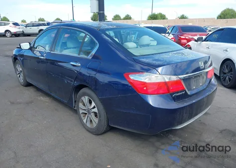 2013 Honda Accord Lx из США, поврежденный, VIN 1HGCR2F37DA072024